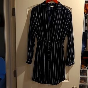 Lush Pin Stripe Dress M